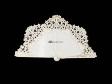 Cargar imagen en el visor de la galería, 0307 - Abanico para novia decorado en orlas
